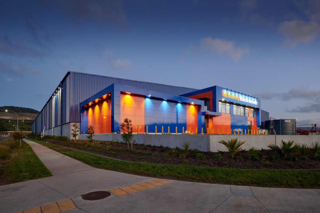 Large industrial warehouse facility New Zealand logistics hub industrial property NZ