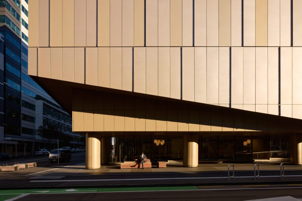 Te Rua archive building exterior taonga protection Te Rua archive facility in New Zealand